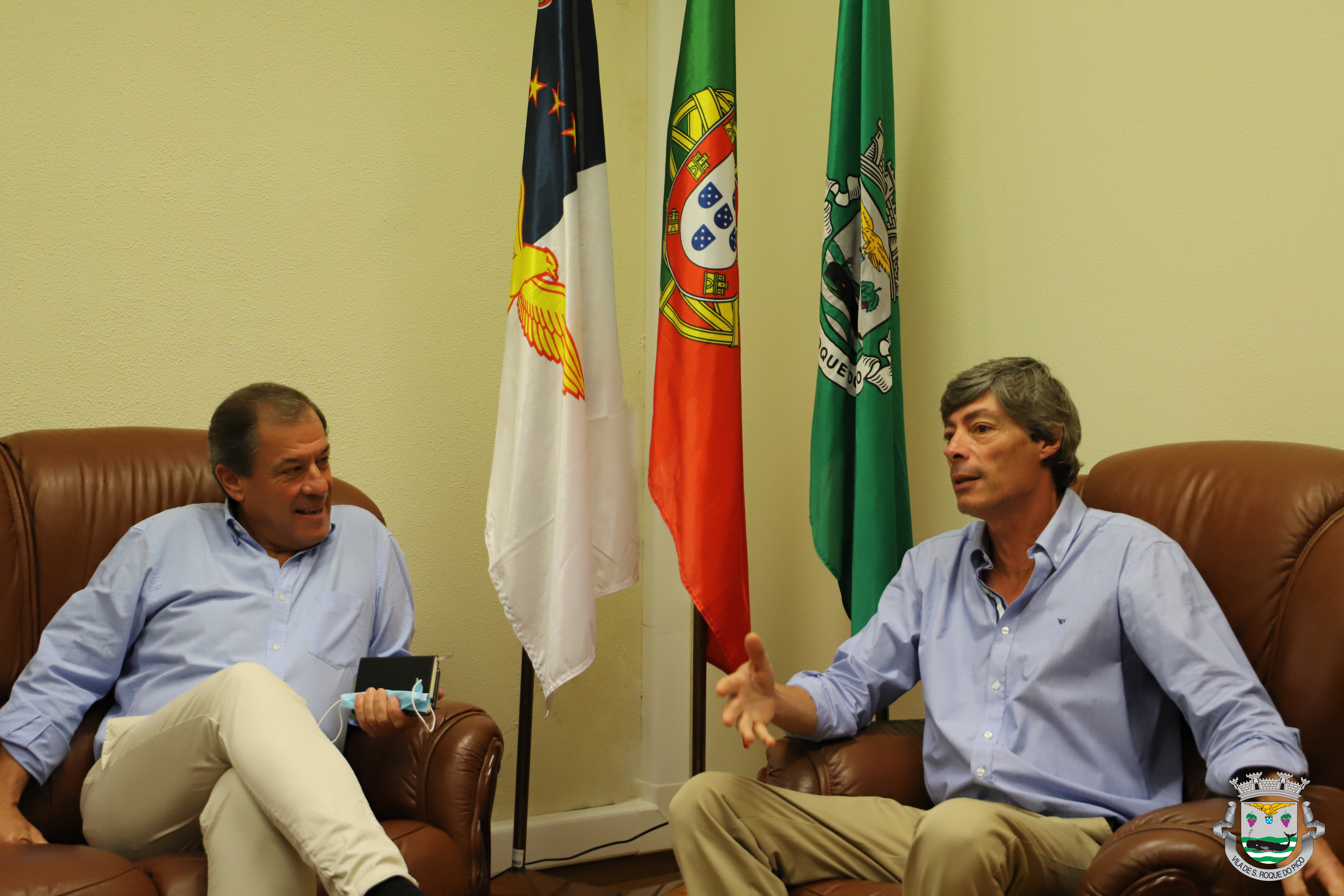 Presidente da Câmara de São Roque do Pico recebeu deputado Nuno Barata