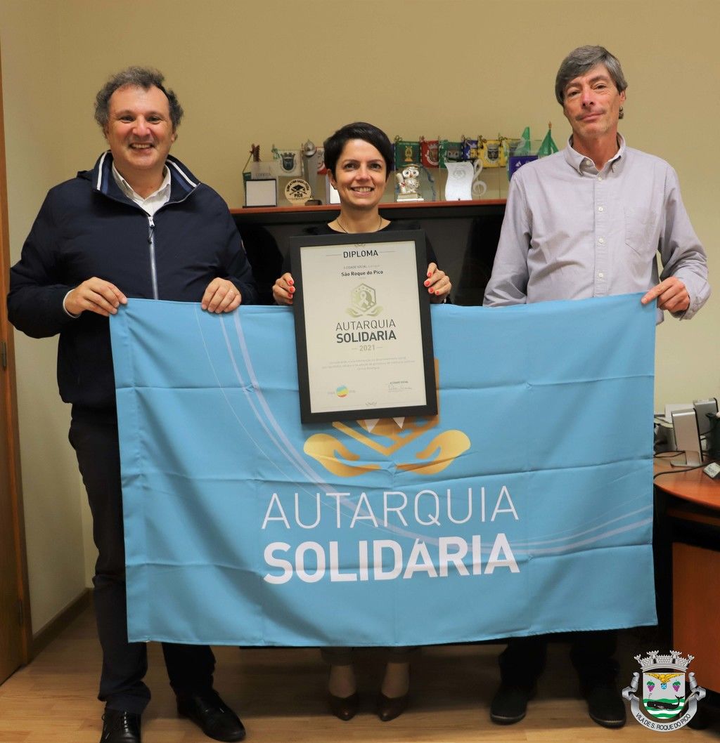 São Roque do Pico premiado com o galardão 'Autarquia Solidária 2021'