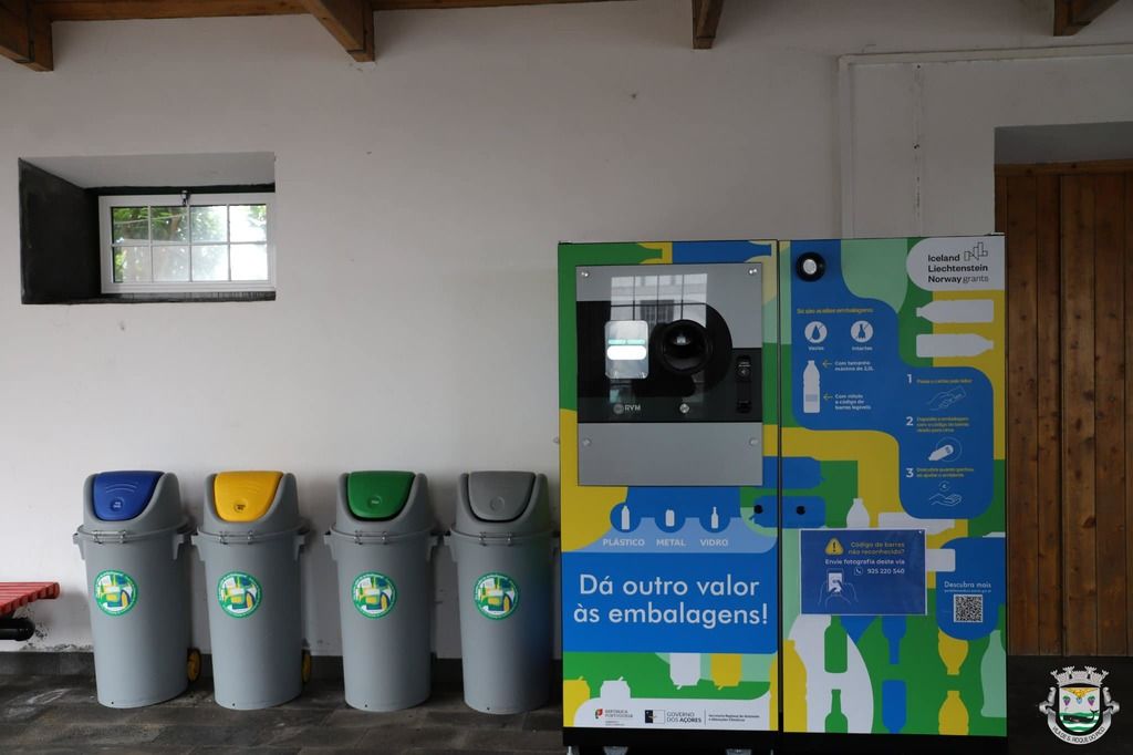 A máquina de depósito de embalagens não reutilizáveis de bebidas encontra-se temporariamente indisponível durante o Cais Agosto!