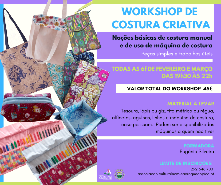 Workshop de Costura Criativa