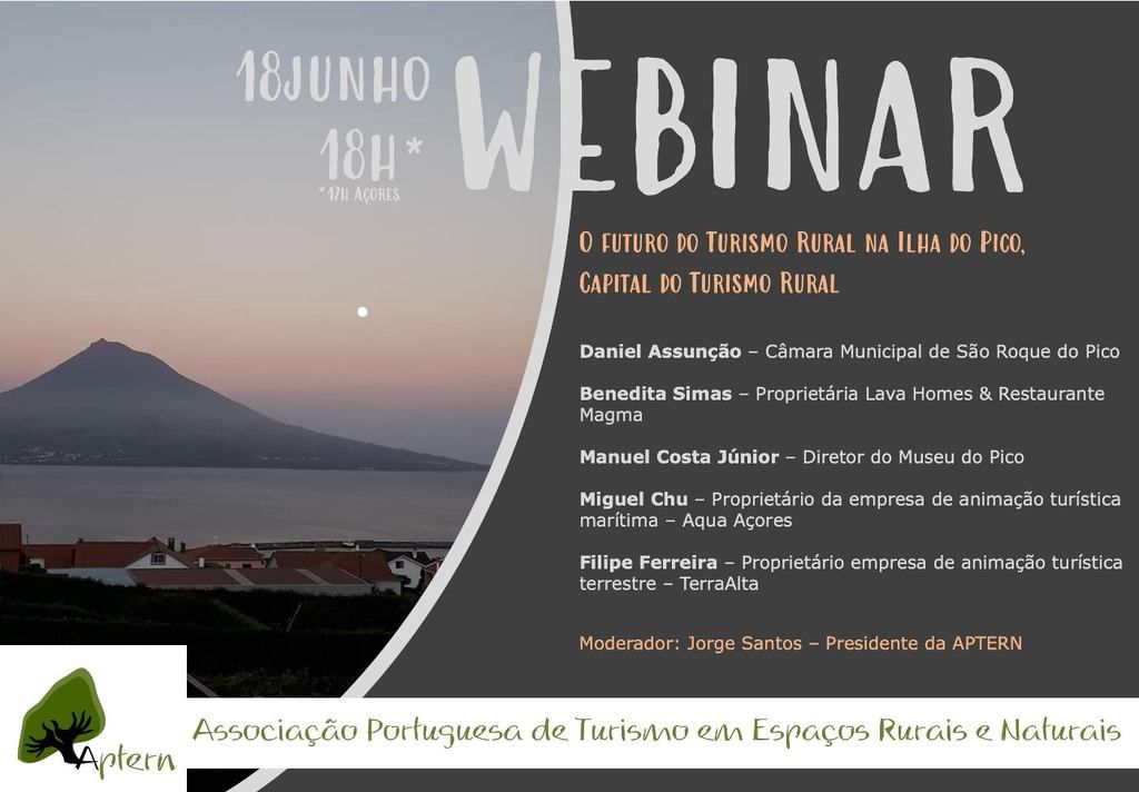 Webinar debate futuro do turismo rural