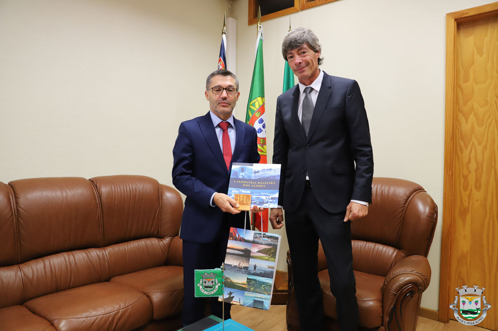 Luís Filipe recebeu Presidente da Assembleia Regional dos Açores