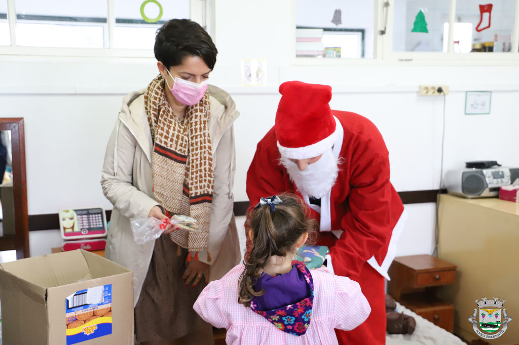 A magia do natal chegou às escolas de São Roque