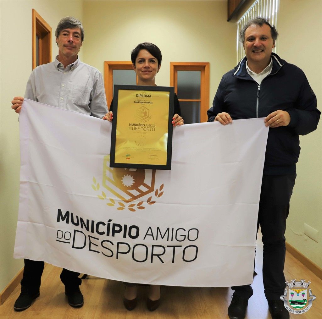 São Roque do Pico recebe prémio 'Município Amigo do Desporto'