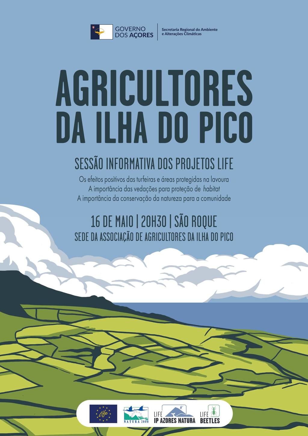 Sessão informativa dos projetos Life - Agricultores da Ilha do Pico