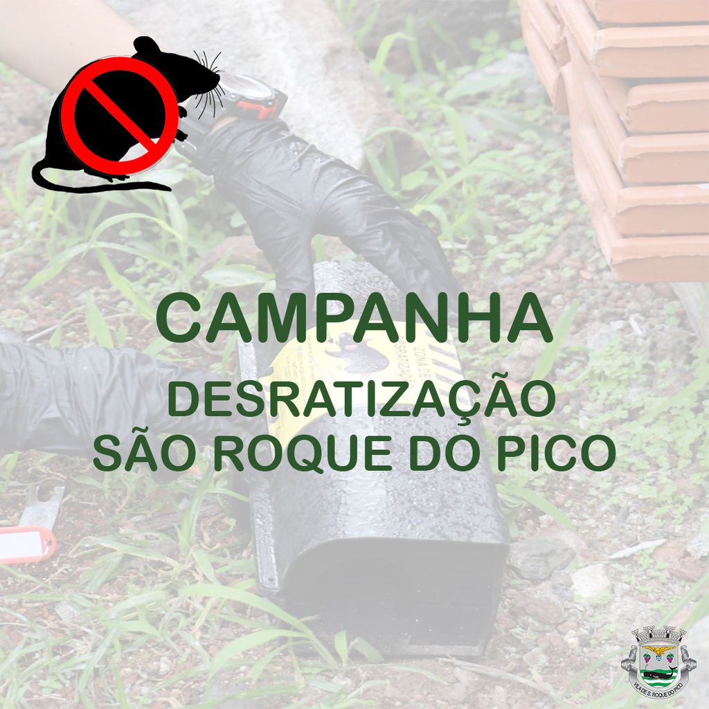 Campanha mensal de desratização