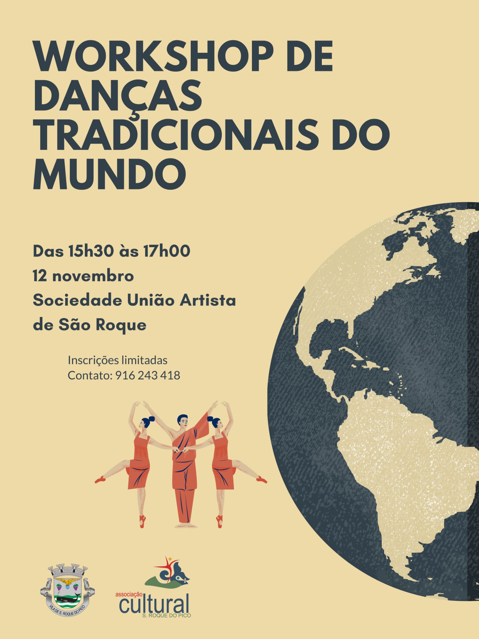 Workshop de Danças Tradicionais do Mundo