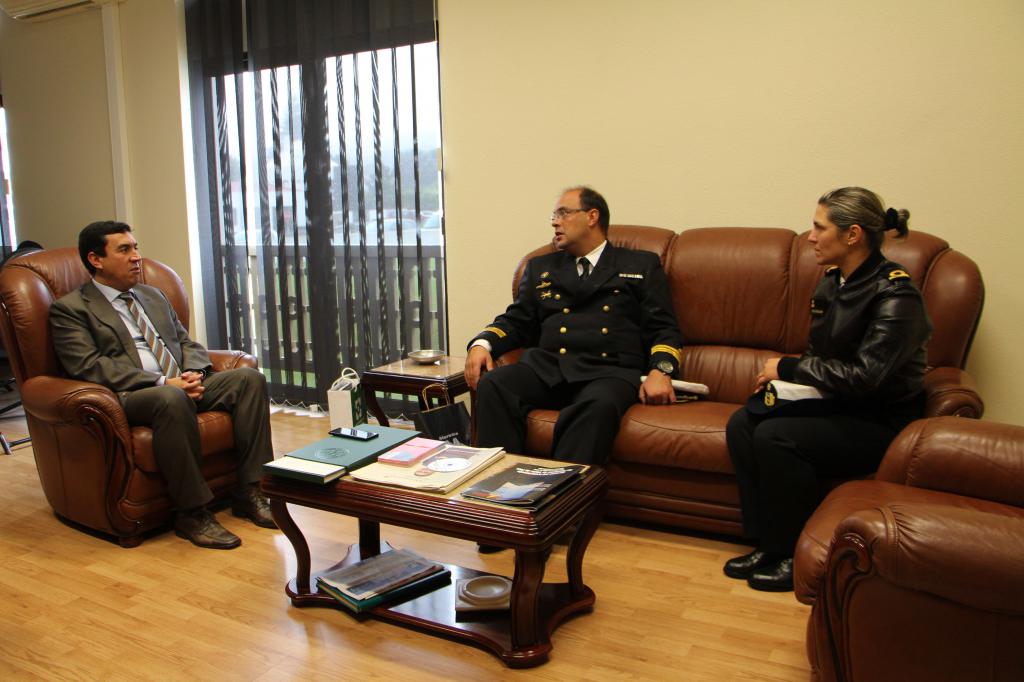 Comandante Guardado Neto visita Câmara Municipal de São Roque do Pico