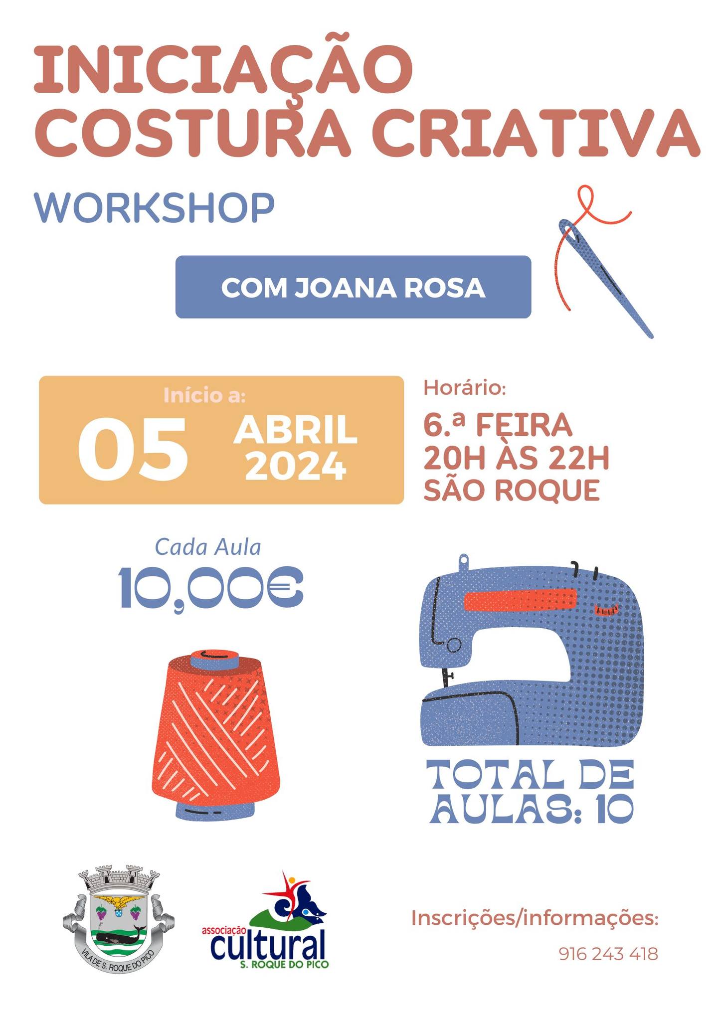 Workshop de Costura Criativa