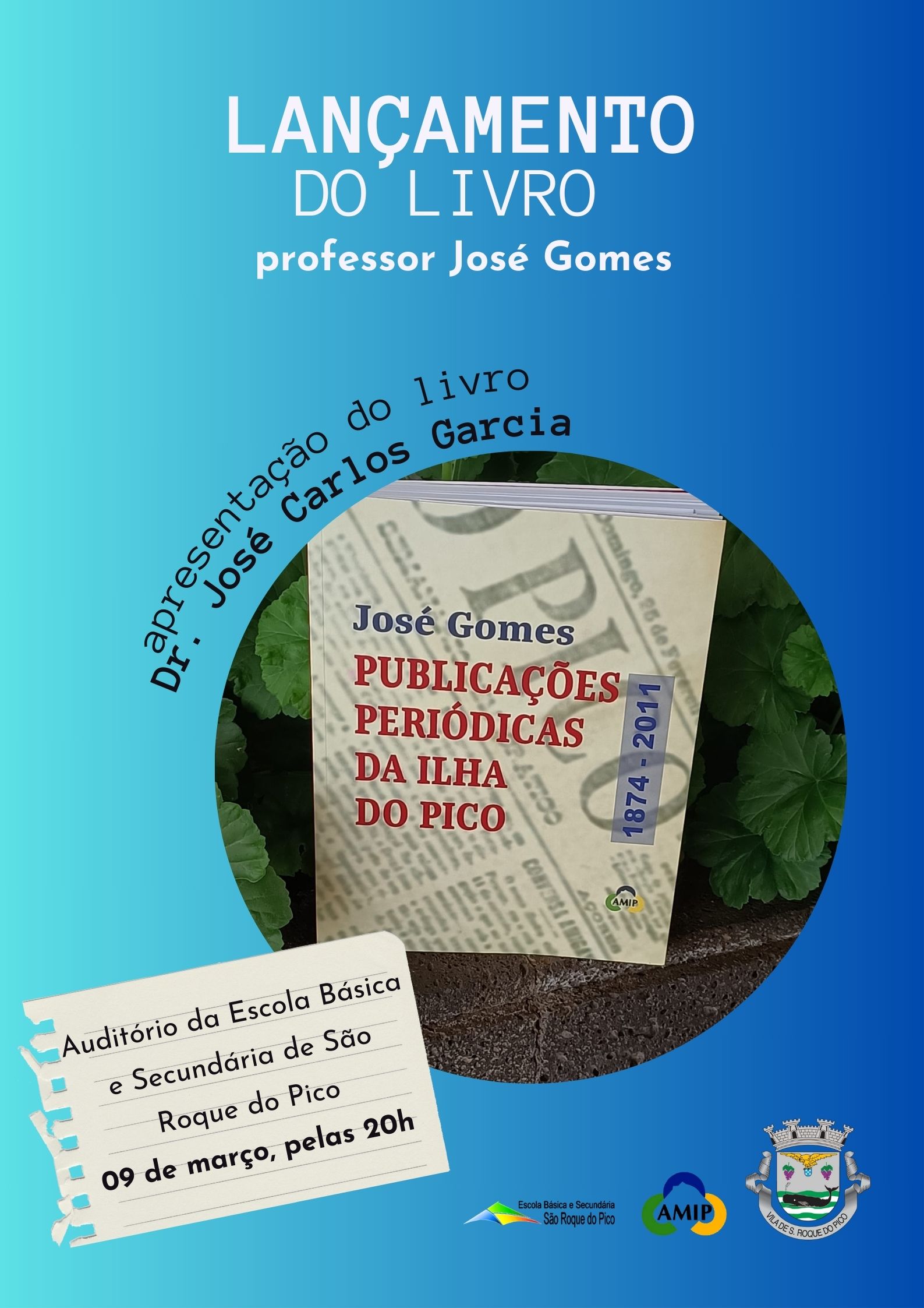 Apresentação do livro do Professor José Gomes