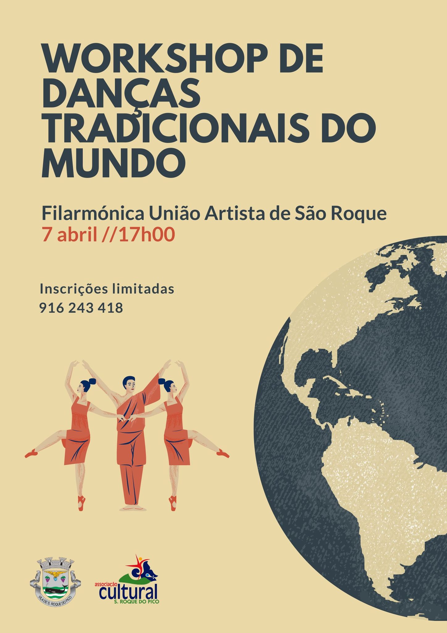 Workshop de Danças Tradicionais do Mundo