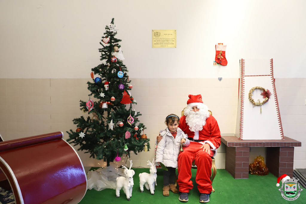 O Pai Natal foi ao Mercado de São Roque