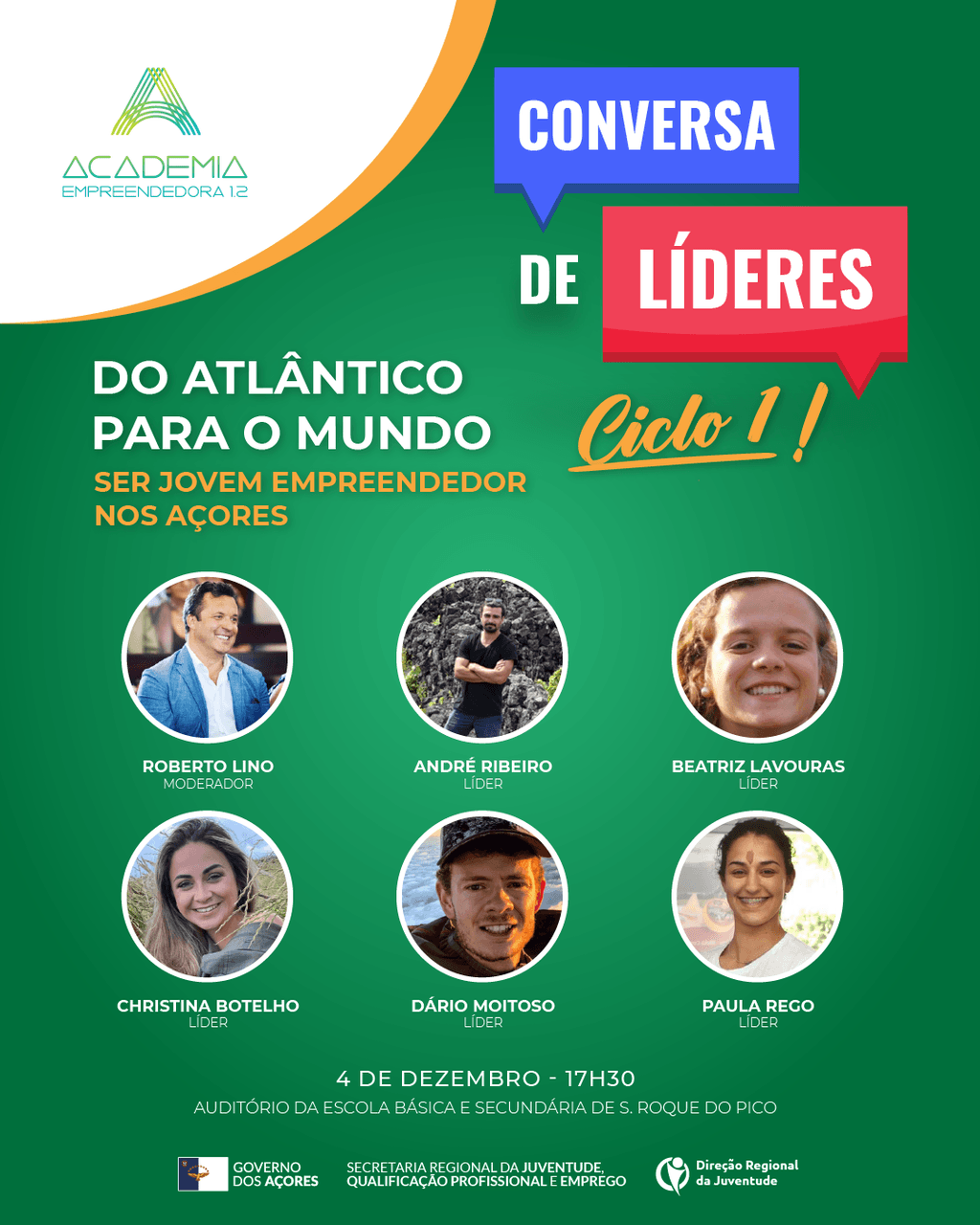 Bootcamp para líderes empreendedores em São Roque do Pico