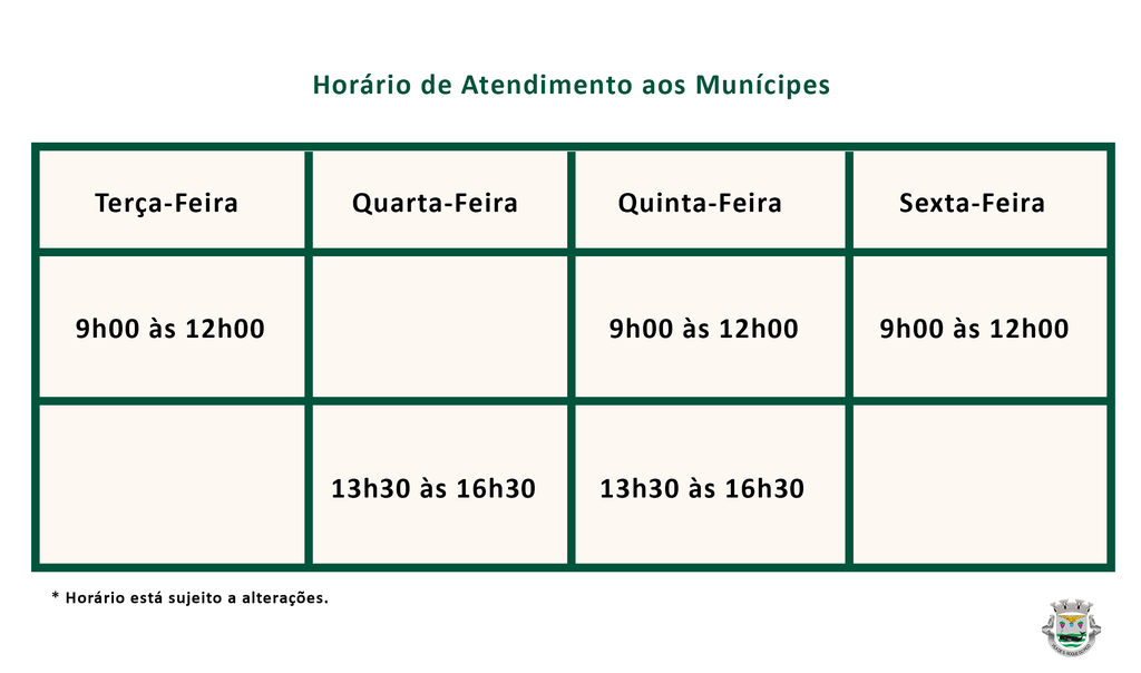 Atendimento aos munícipes