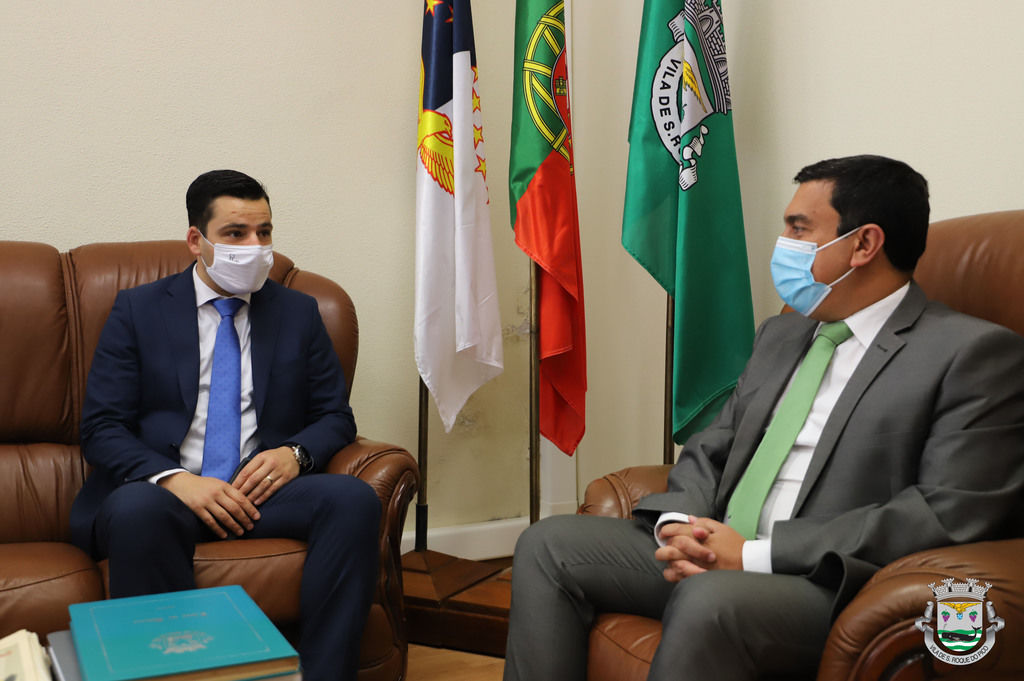 Presidente de São Roque recebeu Secretário Regional do Ambiente e Alterações Climáticas