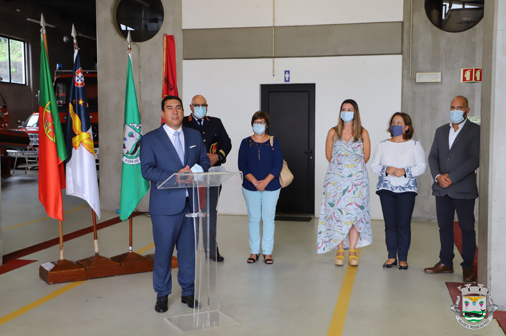 Câmara de São Roque do Pico entrega equipamentos aos Bombeiros Voluntários