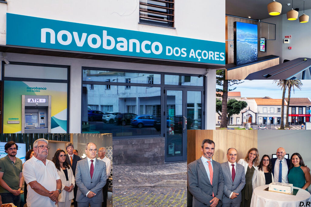 PRESIDENTE DA AUTARQUIA PRESENTE NA REABERTURA DO NOVO BANCO AÇORES